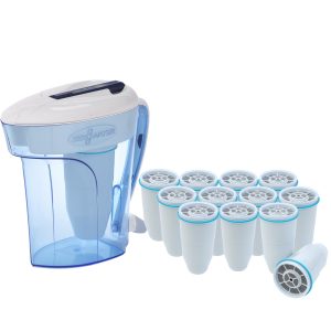 ZeroWater 2.8L Ready-Pour® Water Pitcher with 13 filters
