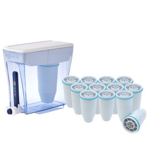 ZeroWater 4.7L Ready-Pour® Water Filter Dispenser with 13 filters