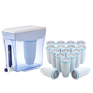 ZeroWater 4.7L Ready-Pour® Water Filter Dispenser with 17 filters