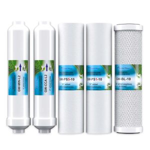 RO6 / RO6P Reverse Osmosis System Replacement Filters Set